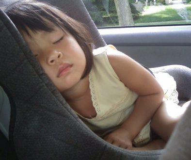 child sleeping car seat girl baby 85321