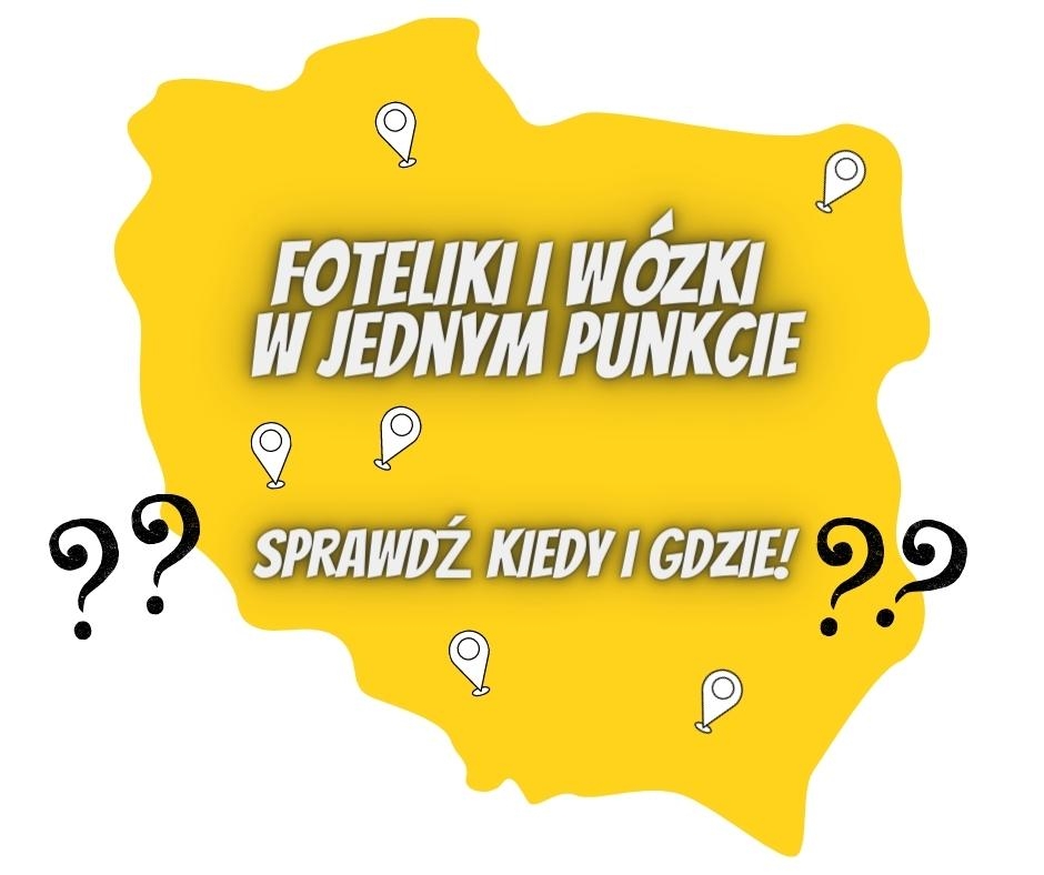 Zdjęcie przedstawia Foteliki samochodowe i wózki we wspólnym salonie fotelik.info & Przetestuj-Wózek! Gdzie? Sprawdź