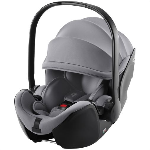 Zdjęcie przedstawia Recall: Fotelik samochodowy Britax Römer BABY-SAFE 5Z. Dobrowolne wycofanie produktu