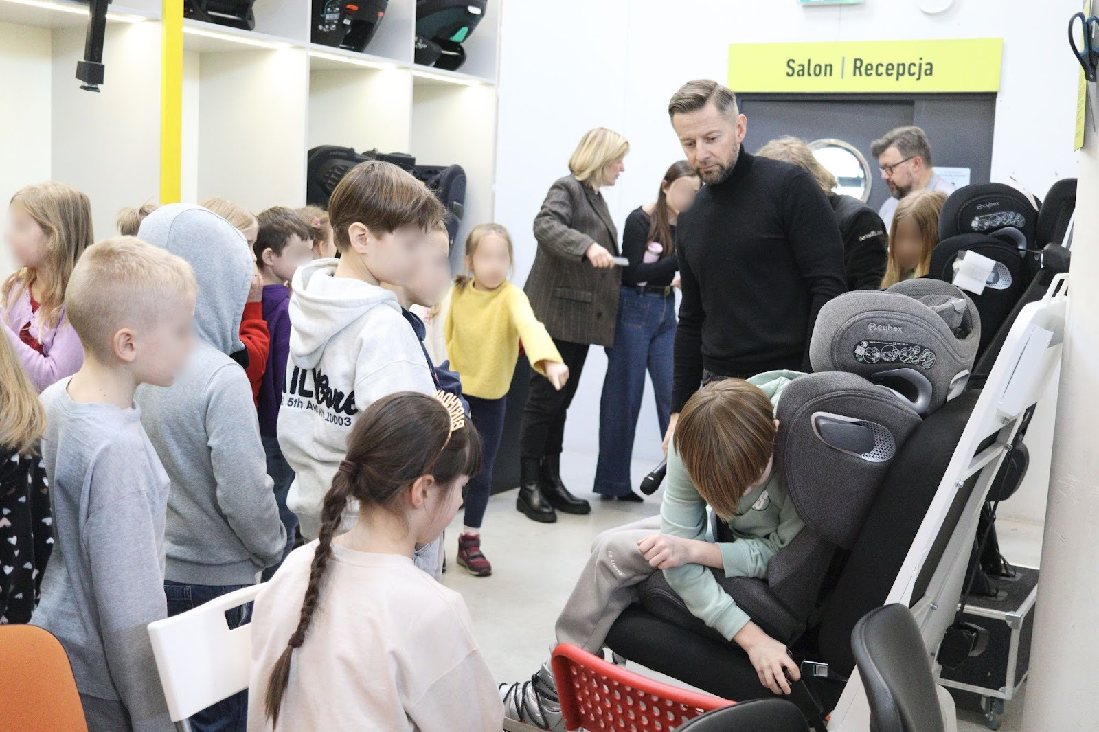 Zdjęcie przedstawia Dni Otwarte z marką Cybex w Katowicach– zadbaj o bezpieczeństwo dziecka w podróży